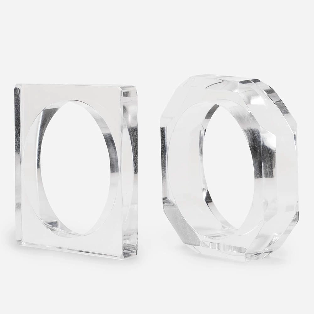 Kit Pulseiras Acrílico Transparente