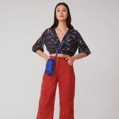 Mini Bolsa Celular - Azul