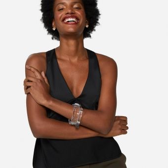 Kit Pulseiras Acrílico Transparente