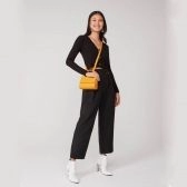 Bolsa Mini Flap Amarela